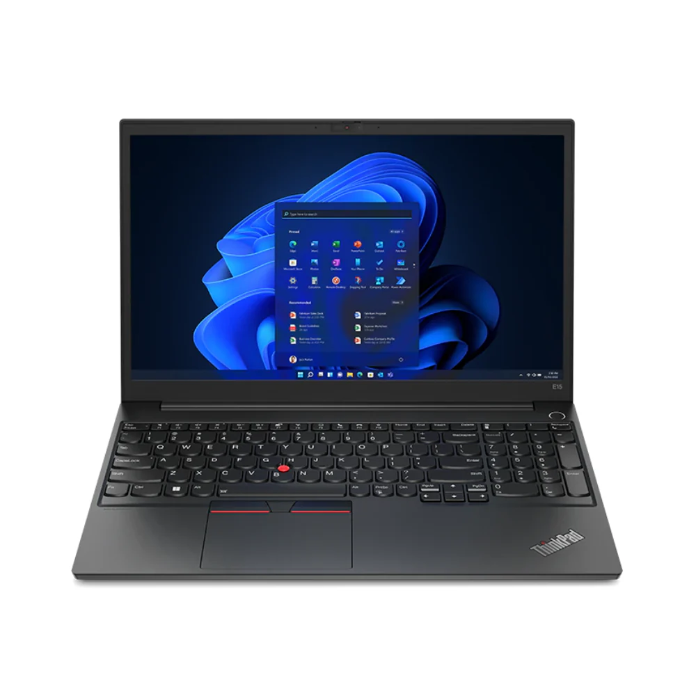Lenovo ThinkPad E15 Gen 4 15.6" FHD Laptop, Intel Core i7-1255U, 8GB DDR5 RAM, 512GB PCIe SSD, Intel UHD Graphics, Wi-Fi 6, Windows 11 Pro + Free Lenovo 15.6" Laptop Bag